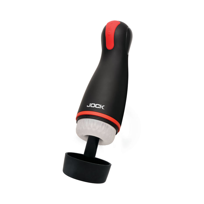 JOCK Advanced Blaze Vibrating, Sucking, & Warming Masturbator