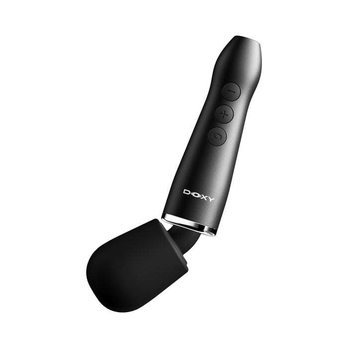 Doxy Go Travel-Sized Wand Massager Black