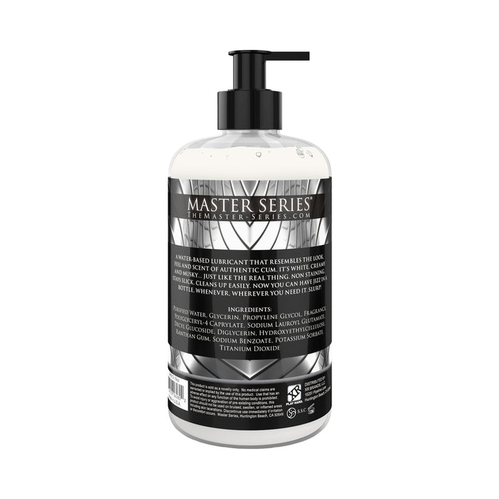 Master Series Jizz Cum-Scented Water-Based Lube 16 oz.
