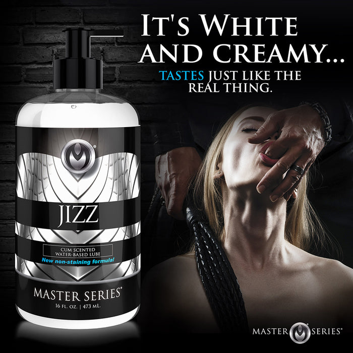 Master Series Jizz Cum-Scented Water-Based Lube 16 oz.