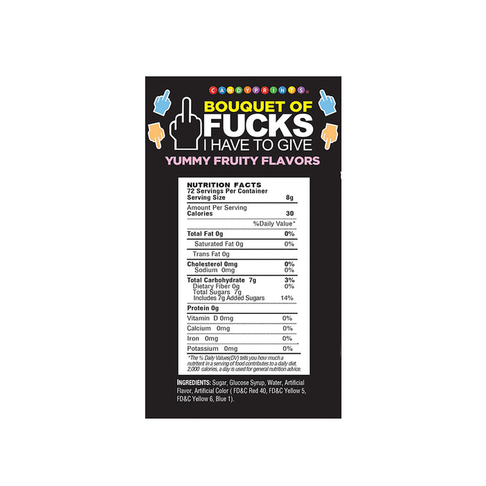 Last Fuck Candy Lollipop Bouquet 12-Piece Display