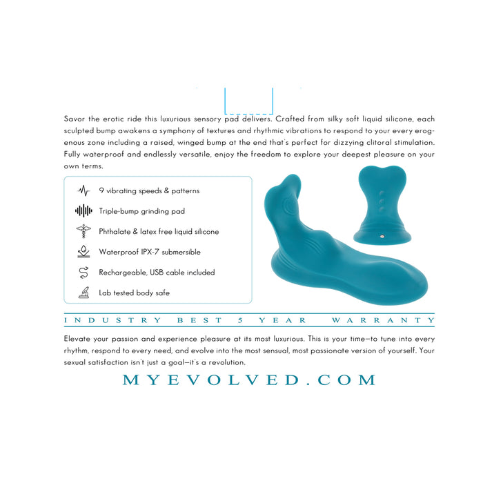 Evolved Bump & Grind Teal