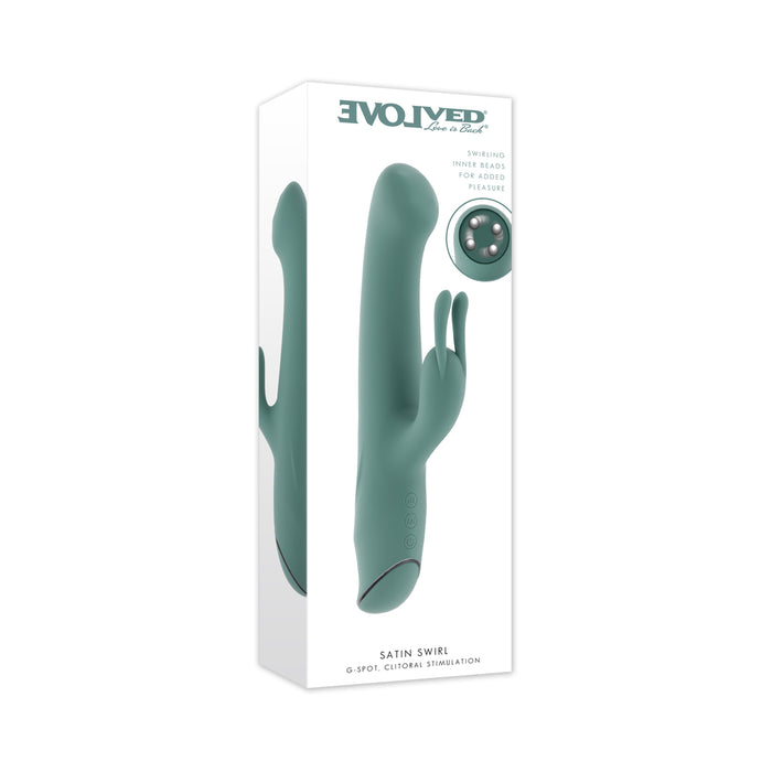 Evolved Satin Swirl Mint