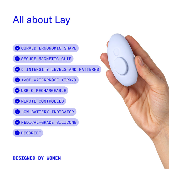 Dame Lay Panty Vibrator with Remote Control