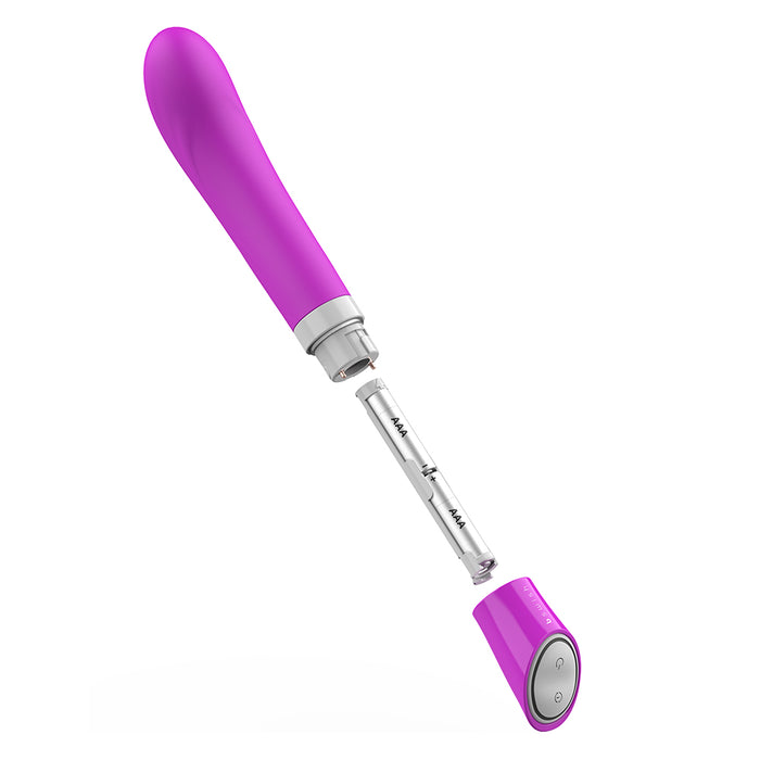 B Swish Bgood Deluxe Curve Vibrator Violet