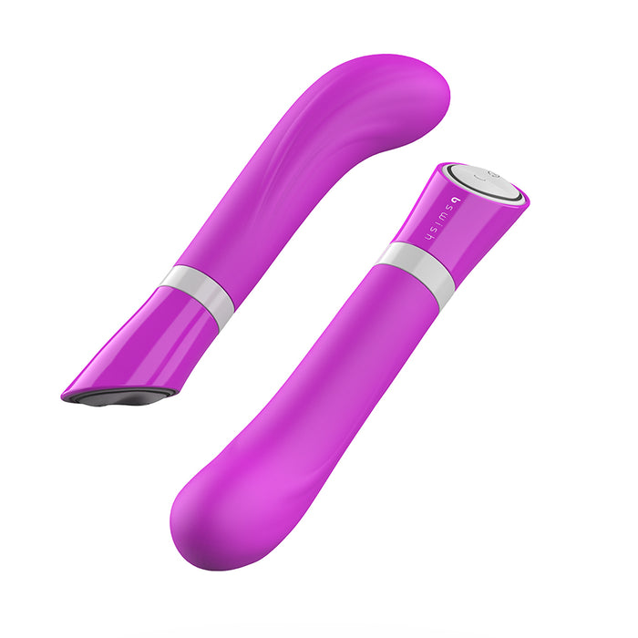 B Swish Bgood Deluxe Curve Vibrator Violet