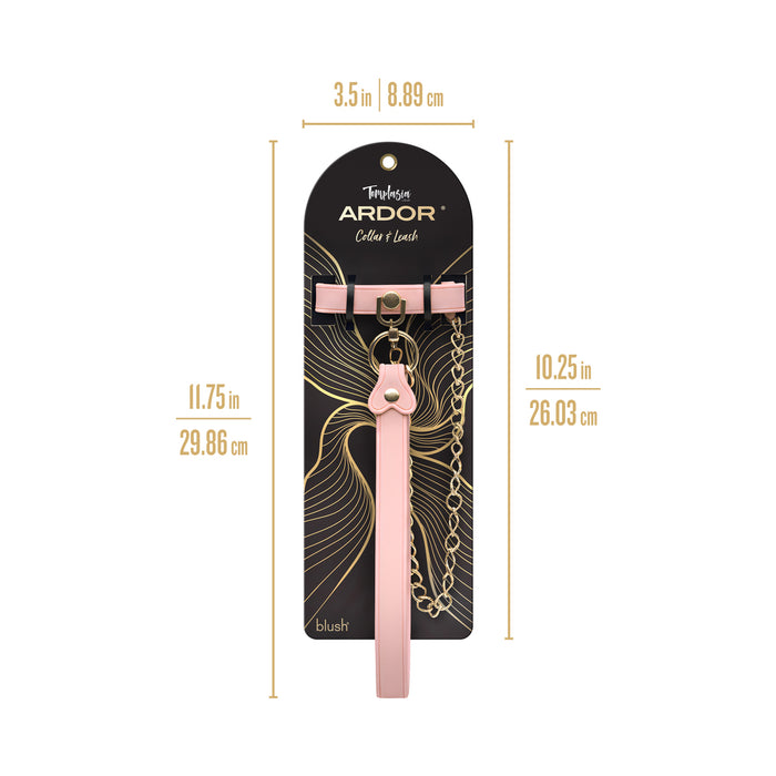 Temptasia Ardor Collar & Leash Pink