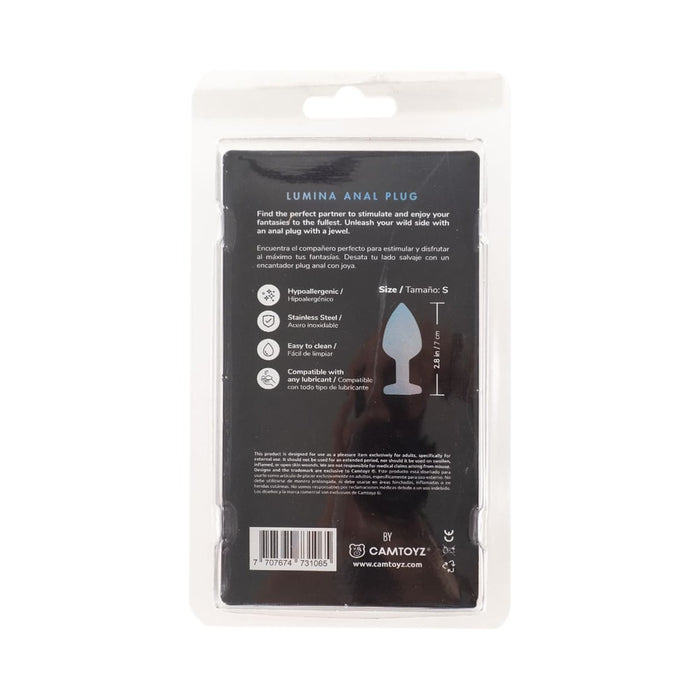Camtoyz Onix Lumina Anal Plug Iridescent