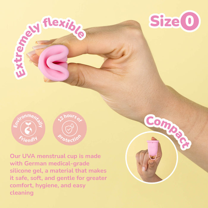 Uva Cup 0 Menstrual Cup Set