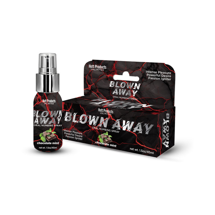 Blown Away Numbing Spray Chocolate Mint 1.5 oz. — Nalpac