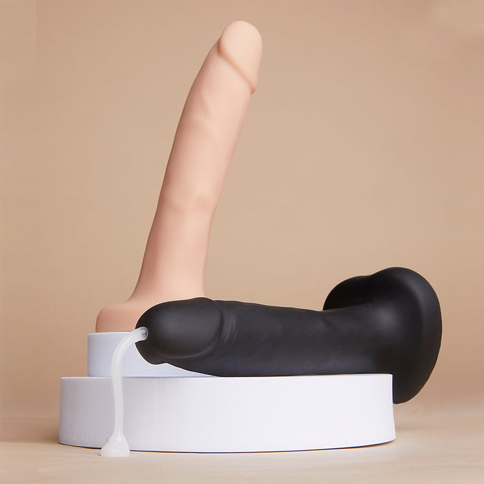 Strap-On-Me Squirting Cum Realistic Dildo Large Vanilla
