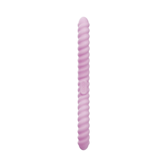 Tentra Cor Unicorn Horn Double-Ended Vibrating Dildo Pink