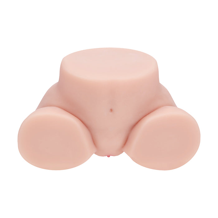 Xkin Bodyforms Vivica Lenore Dual Entry Vibrating Masturbator Beige