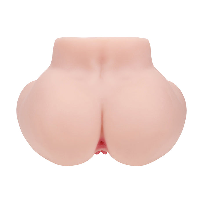 Xkin Bodyforms Vivica Lenore Dual Entry Vibrating Masturbator Beige