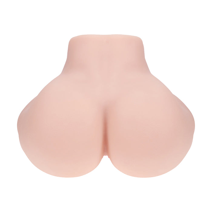 Xkin Bodyforms Elina Rosewood Dual Entry Vibrating Masturbator Beige