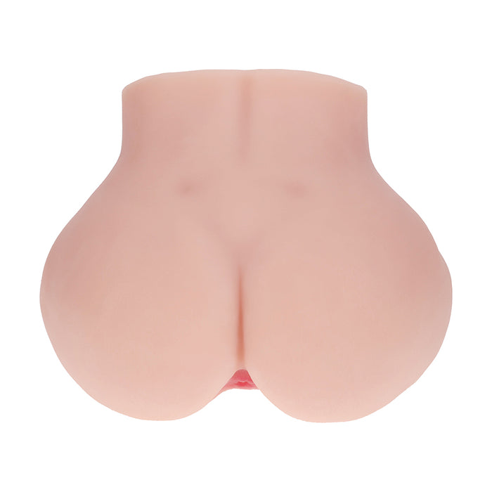 Xkin Bodyforms Mia Hart Dual Entry Vibrating Masturbator Beige