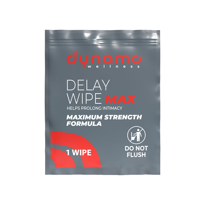 Dynamo Wellness Maximum Strength Delay Wipe Bowl of 144 7.5%