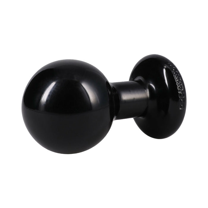 The Classic Round Butt Plug Black Medium