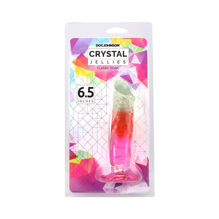 Crystal Jellies 6.5 in. Dong Rainbow