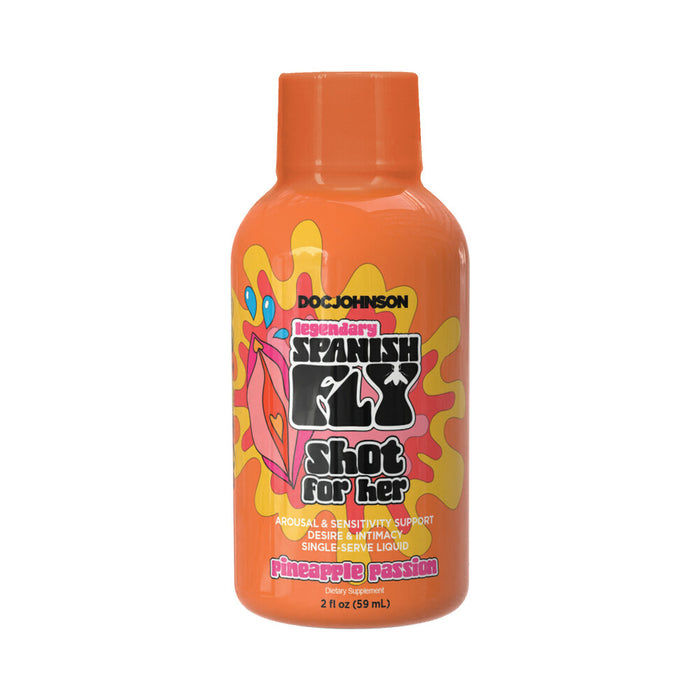 Spanish Fly Shot For Her 2 oz. Pineapple Passion 12-Pack Display