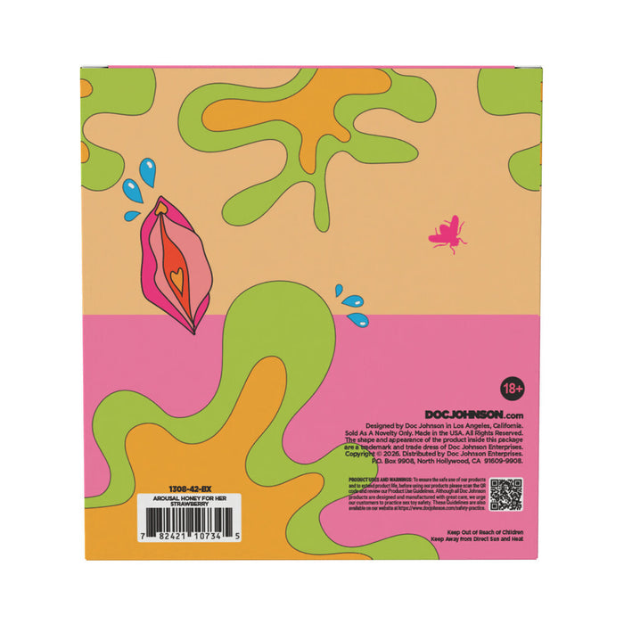 Spanish Fly Arousal Honey For Her 10g Strawberry 12-Pack Display