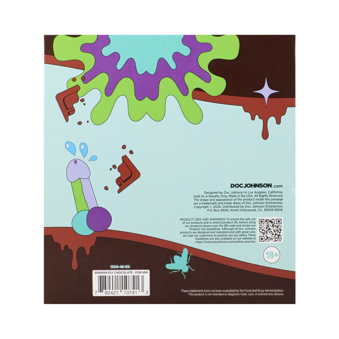Spanish Fly Arousal Chocolate For Him 15g 12-Pack Display