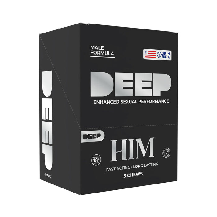 DEEP Him Chews 5/Card 6-Pack Display