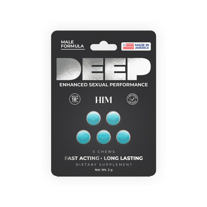 DEEP Him Chews 5/Card 2g