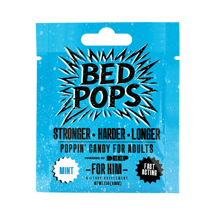 Bed Pops For Him 2.5g Sachet Mint 24-Pack Display