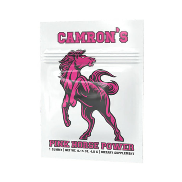 CAMRON'S Pink Horse Power Gummy 12-Pack Display