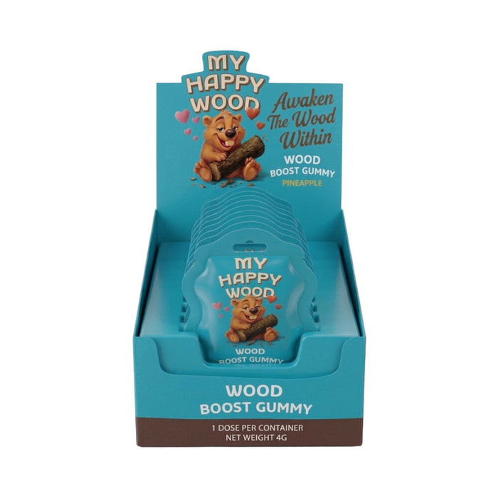 My Happy Wood - Wood Boost Gummy 4g 12-Pack Display