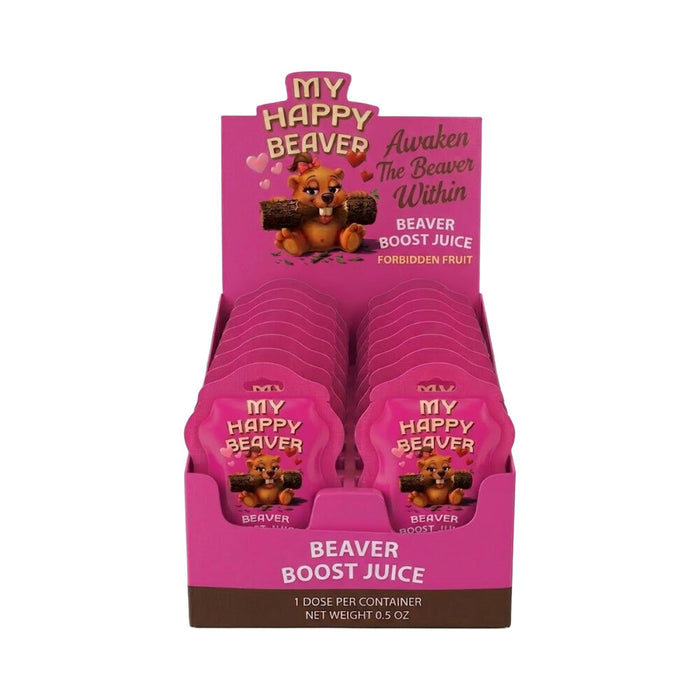 My Happy Beaver - Beaver Boost Juice Shot 0.5 oz. 12-Pack Display