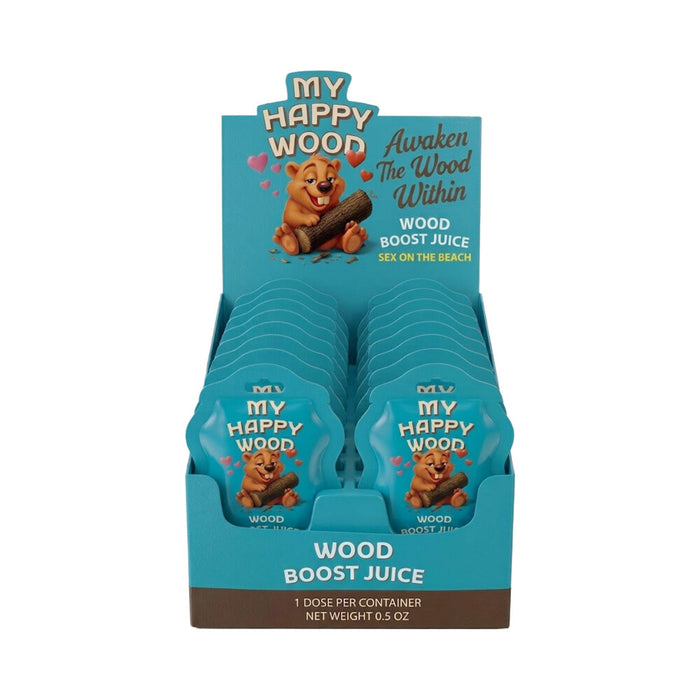 My Happy Wood - Wood Boost Juice Shot 0.5 oz. 12-Pack Display