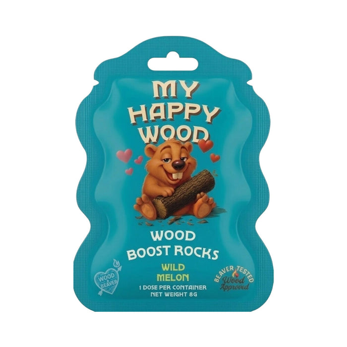 My Happy Wood - Wood Boost Rocks 10g 12-Pack Display