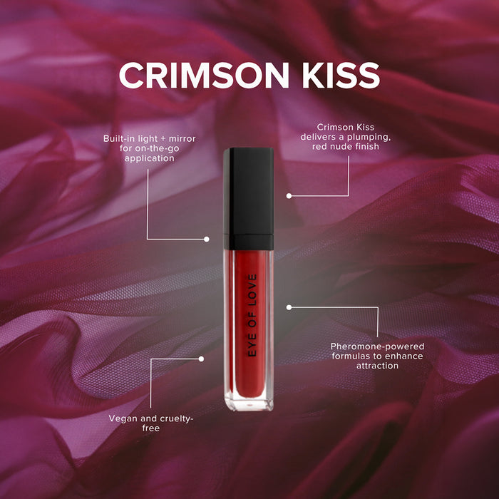 Eye of Love Matchmaker Crimson Kiss Pheromone Plumping Lip Gloss