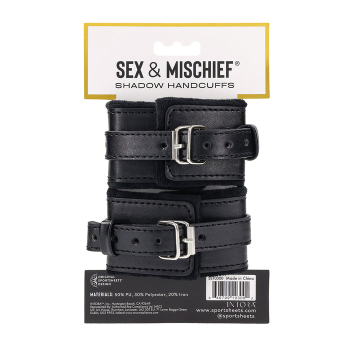 Sportsheets Sex & Mischief Shadow Handcuffs