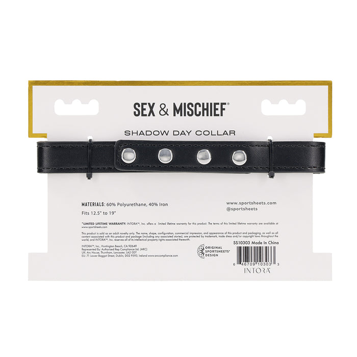 Sportsheets Sex & Mischief Shadow Day Collar