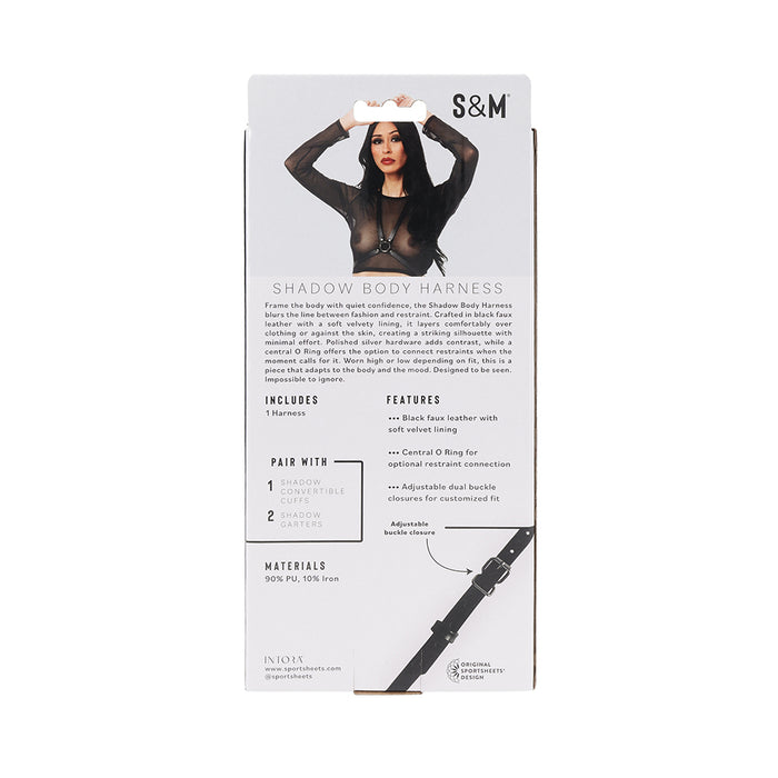 Sportsheets Sex & Mischief Shadow Body Harness