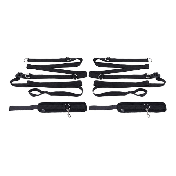 Sportsheets Sex & Mischief Shadow Anywhere You Dare Bondage Restraint System