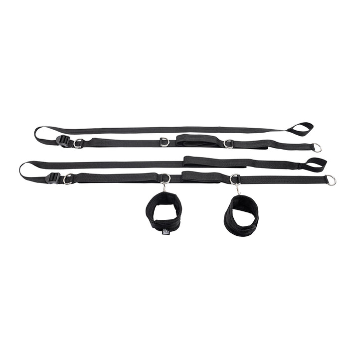 Sportsheets Sex & Mischief Shadow Anywhere You Dare Bondage Restraint System