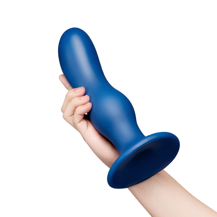 b-Vibe Milk 8.5 in. Curved Anal Trainer with Tapered Tip and Suction Cup