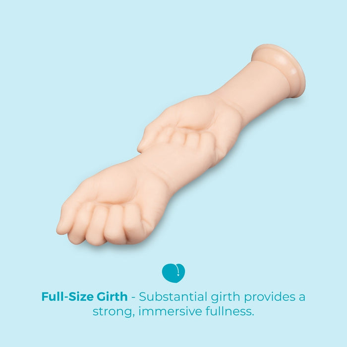 b-Vibe Fists 14.5 in. Fist-Style Realistic Dildo with Suction Cup