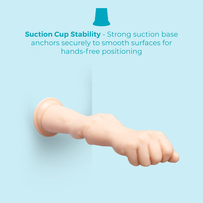 b-Vibe Fists 14.5 in. Fist-Style Realistic Dildo with Suction Cup