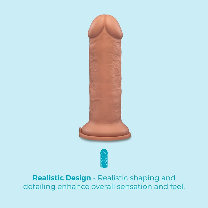 b-Vibe Girth 12 in. Max-Girth Dildo with Suction Cup