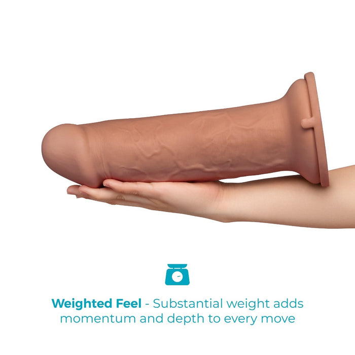 b-Vibe Girth 12 in. Max-Girth Dildo with Suction Cup