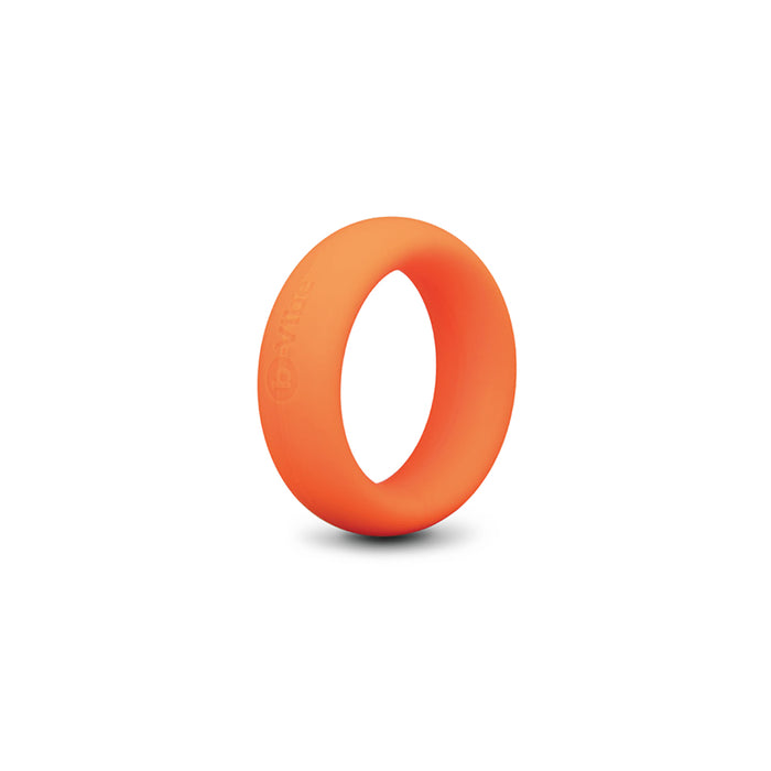 b-Vibe Snug Ring 40mm Snug Fit Silicone C-Ring Orange