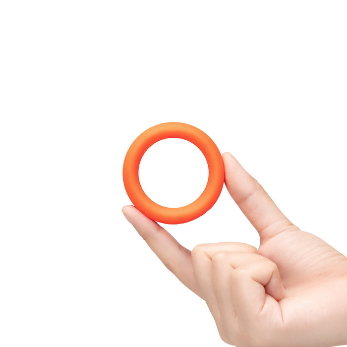 b-Vibe Snug Ring 40mm Snug Fit Silicone C-Ring Orange