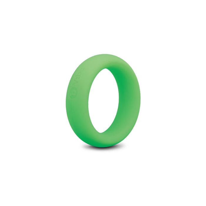 b-Vibe Snug Ring 45mm Snug Fit Silicone C-Ring Green