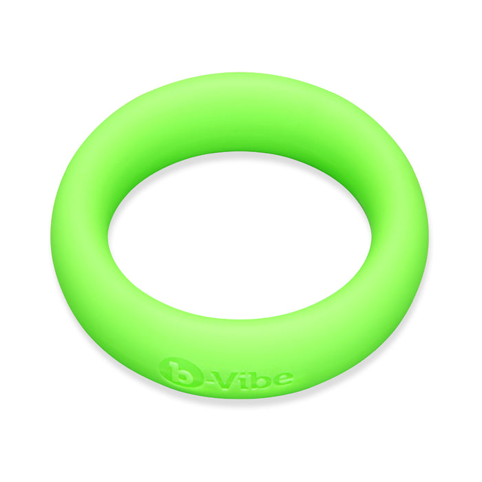 b-Vibe Snug Ring 45mm Snug Fit Silicone C-Ring Green