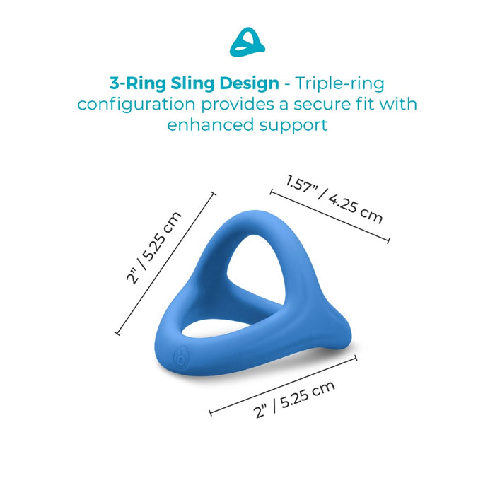 b-Vibe Snug Ring Tri-Sling Silicone C-Ring